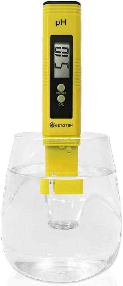 Medidor de pH digital KETOTEK, medidor de pH con ATC, medidor de prueba de  pH de agua con rango de medición de 0.00-14.00PH para agua potable,  hidroponía, acuarios, piscinas – VastaGo