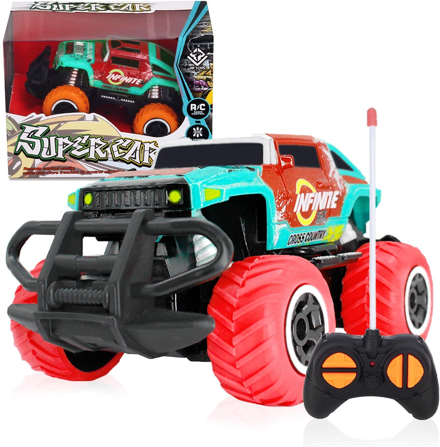 Ligadura Inocente jamón Carro control remoto para niñ@s mini coches RC para niños de 4 a 7 años,  color rojo hummer – VastaGo
