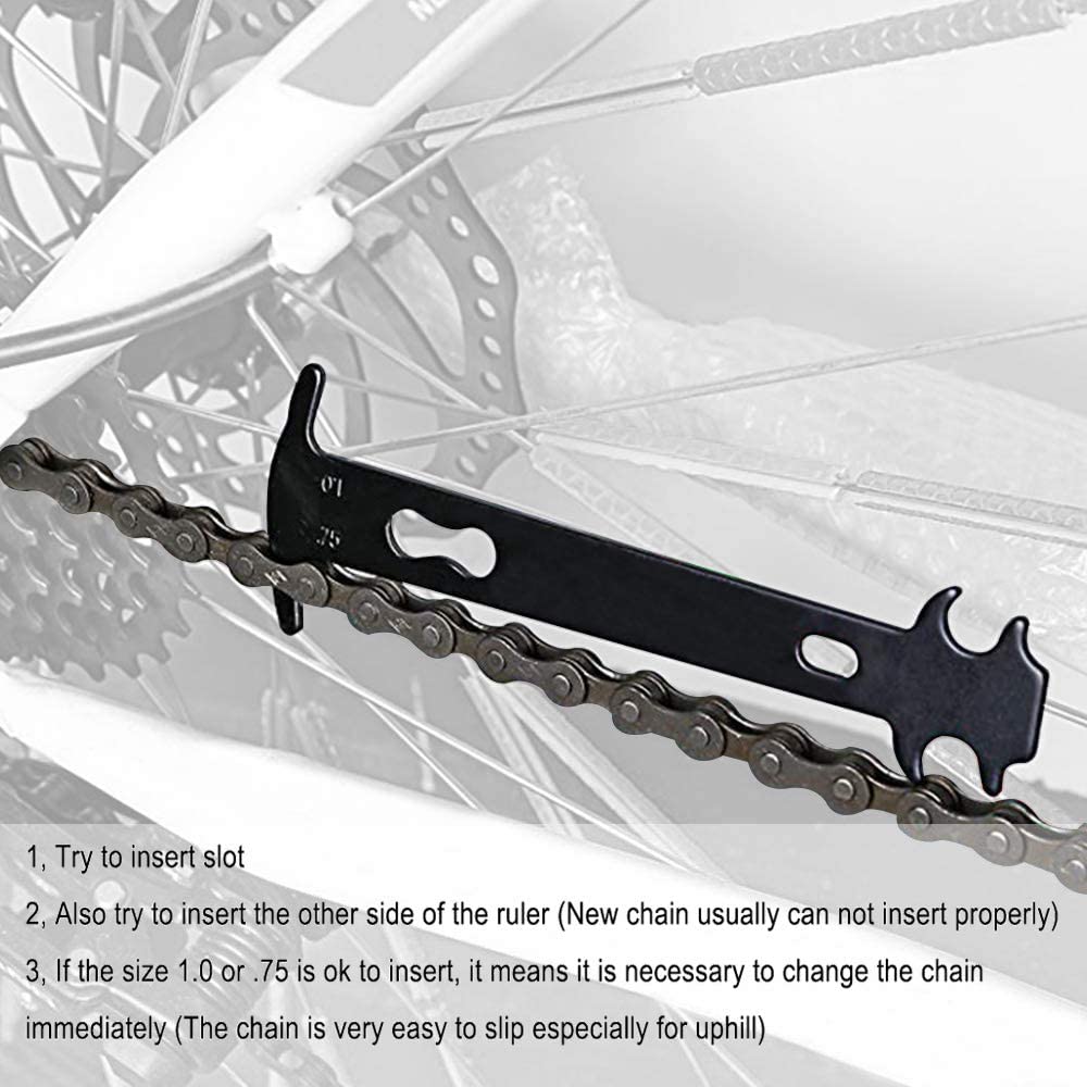 Kit de herramientas de reparación de cadena de bicicleta con alicates de  eslabones de bicicleta, herramienta divisora de rompecadas, 6 pares de