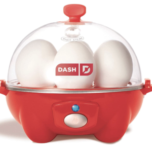  DASH Máquina para hacer palomitas de maíz de aire caliente con  taza medidora para porciones + mantequilla derretida, 16 tazas, color rojo  : Hogar y Cocina