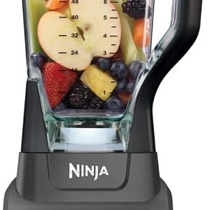 Ninja BL770 Mega sistema de cocina, 1500 W, 4 funciones para batidos,  procesamiento, masa, bebidas y más, con jarra de licuadora de 72 onzas,  tazón de