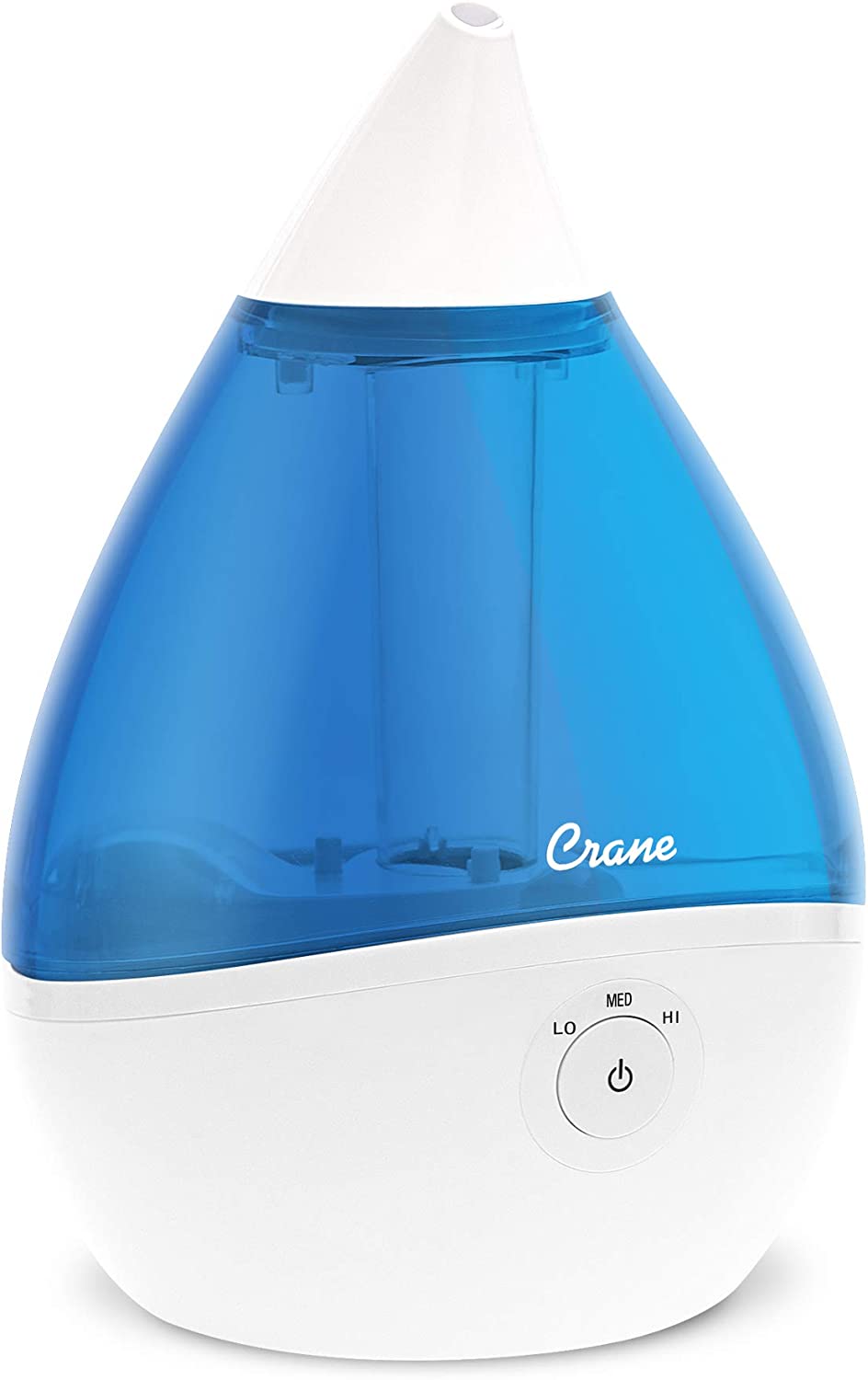 Humidificador Ultrasónico Belug Color Azul Bebé Niebla Fría Rotación 360°