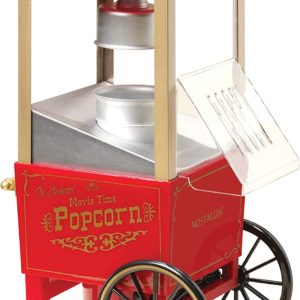Nostalgia Máquina vintage de palomitas de maíz, 12 tazas, máquina de  palomitas de maíz de aire caliente con tapa medidora, sin aceite, rojo –  VastaGo